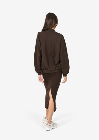 LC All-Around Lounge Bomber Jacket Coffee