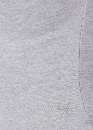 LC All-Around Lounge Cap Sleeve Top Grey Marl