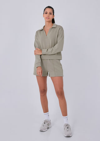 LC All-Around Lounge Collar Sweater Abby Stone