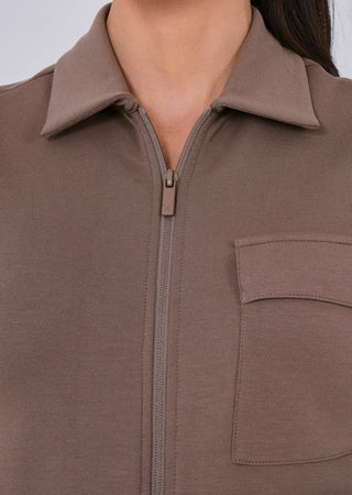 LC All-Around Lounge Romper Walnut