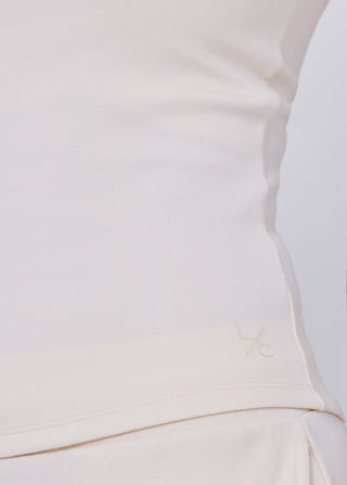 LC All-Around Lounge Scoop Neck Tank Eggnog