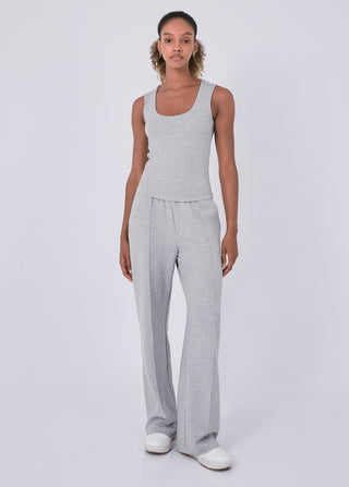 LC All-Around Lounge Straight Leg Pant Grey Marl