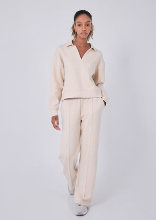 LC All-Around Lounge Straight Leg Pant Oatmeal Heather