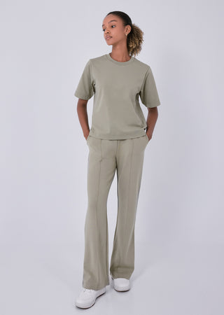 LC All-Around Lounge Straight Leg Short length Pant Abby Stone