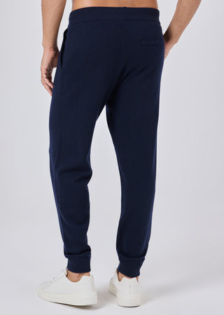 LC Blend Trouser Mens Merino Wool Blend Jogger Navy
