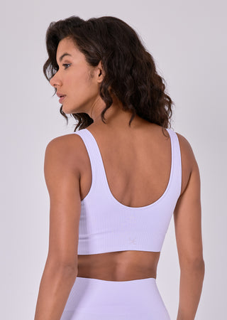 LC Bra Seamless Rib Bra Lilac Thistle