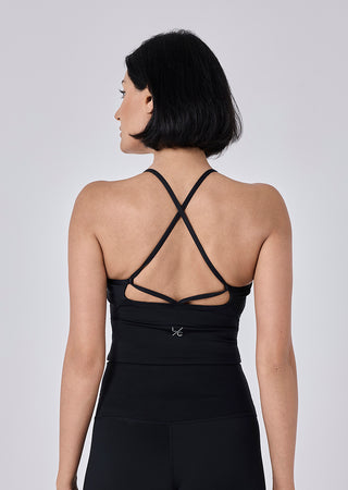 LC Cami Women's Flexluxe Cami Top Black