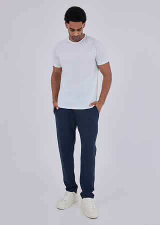 LC Home Mens All Around Lounge Straight Leg Pant Dark Navy