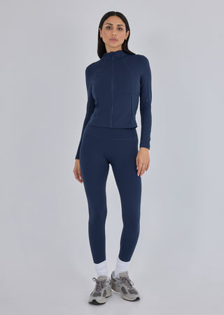 LC Jacket All Day Active Zip Jacket Dark Navy