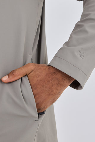 LC Jacket Mens Reform Lightweight Jacket Pebble Grey