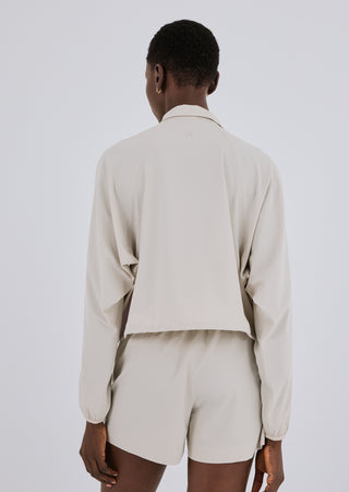 LC Jacket Womens Agility Half Zip Jacket Stone