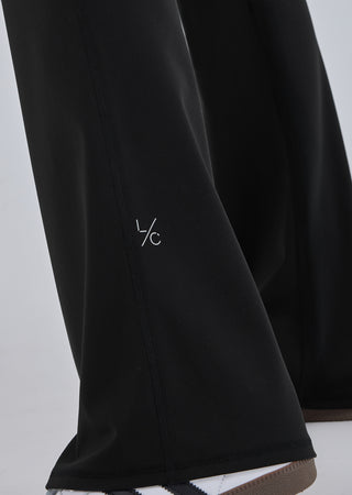 LC Kick Flare Short All Day Kick Flare Legging Black (Regular)