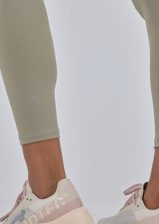 LC Legging All Day Wrap Waist Legging 7/8 Abby Stone