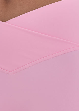 LC Legging All Day Wrap Waist Legging 7/8 Blush Pink