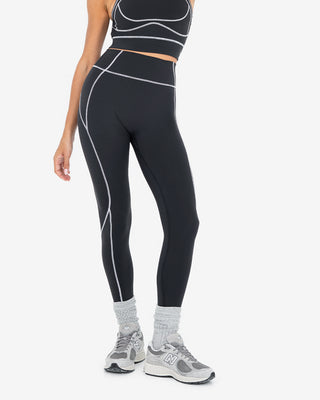 LC Life Contrast Legging Regular Black