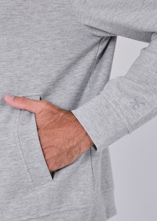 LC Mens All Around Lounge Bomber Grey Marl