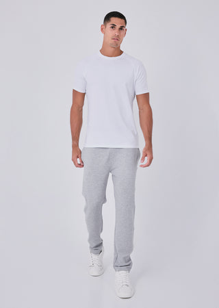 LC Mens All Around Lounge Straight Leg Pant Grey Marl