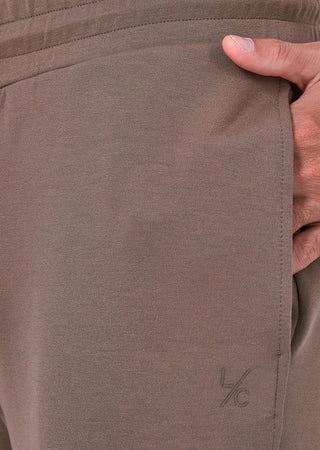 LC Mens All Around Lounge Straight Leg Pant Walnut