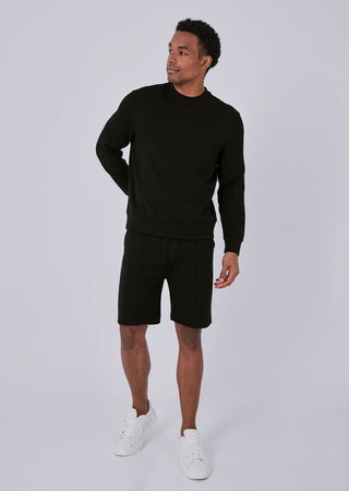LC Mens All Around Lounge Sweat Shorts Black