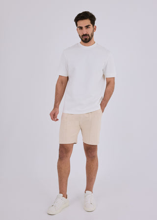 LC Mens All Around Lounge Sweat Shorts Oatmeal Heather