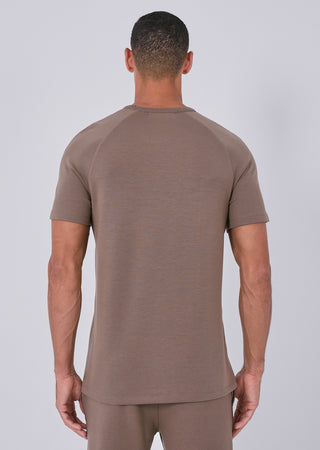 LC Mens All Around Lounge Tee Walnut