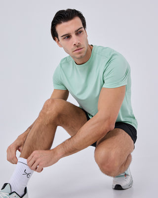 LC Mens Hybrid Active Tee Fresh Mint