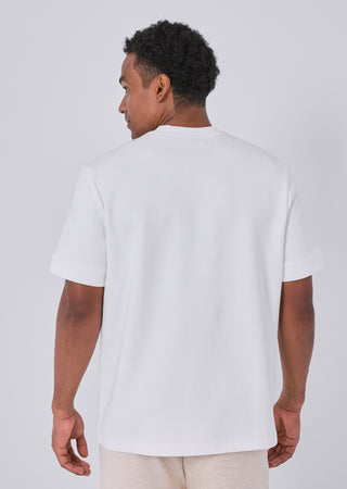LC Mens Interlock Relaxed Tee Ivory
