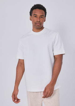 LC Mens Interlock Relaxed Tee Ivory