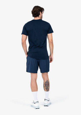 LC Mens Seamless Tee Navy Melange