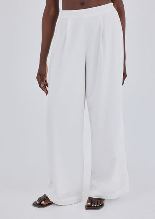 LC Pant Women Linen Relaxed Pant Ivory