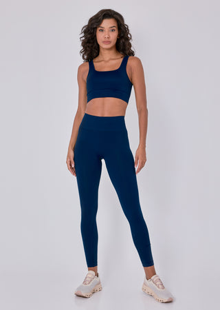 LC Seamless Rib Bra Navy