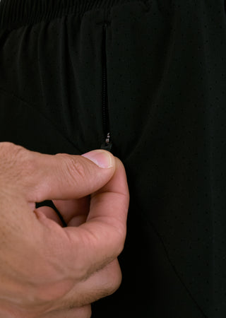 LC Short Mens Run Shorts Black