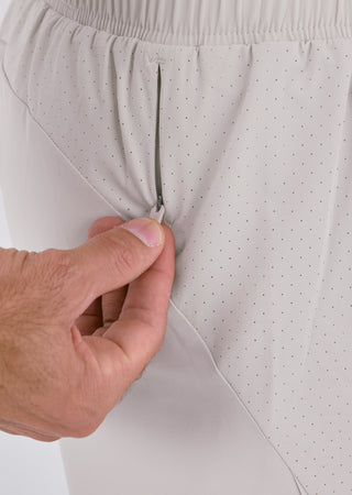 LC Short Mens Run Shorts Stone