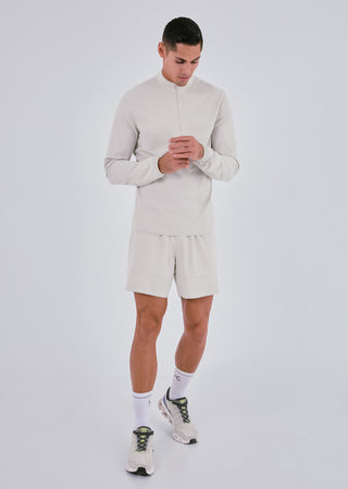 LC Short Mens Run Shorts Stone