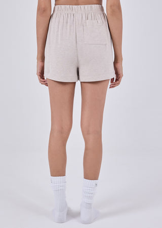 LC Short Women's Sleep Short Oatmeal Heather