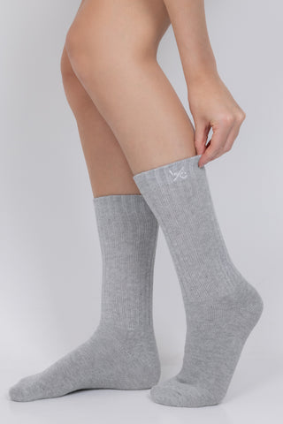 LC Socks LC Slouch Socks Heather Grey