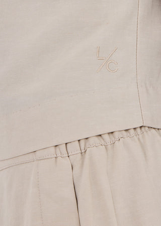 LC Tank Women Linen Relaxed Tank Light Beige