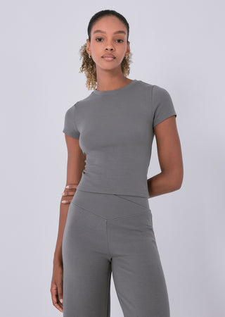 LC Tee Effortless Tee Pebble Grey