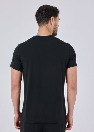 LC Tee Men's Sleep Top Black
