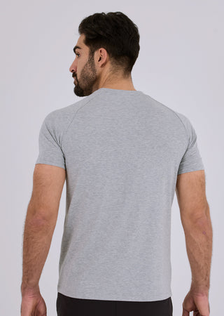 LC Tee Mens Essential Tee Greymarl