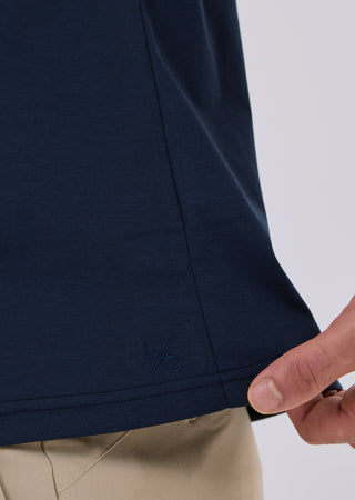 LC Tee Mens Mercerised Tee Dark navy