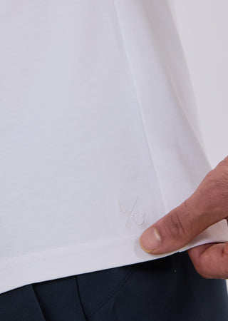 LC Tee Mens Mercerised Tee Ivory