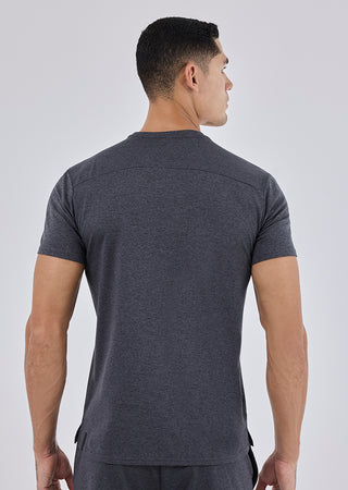 LC Tee Mens Recovery Tee Charcoal Marl