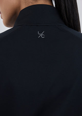 LC Womens Recovery Zip Up Black