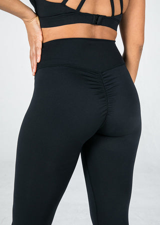 L'COUTURE Leggings Elevate Touch Scrunch Bum Legging Black