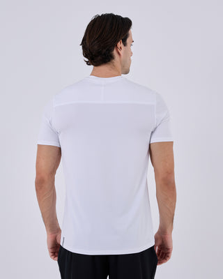 Mens Hybrid Active Tee White