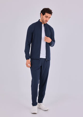 Men's Zip Through Jacket Dark Navy