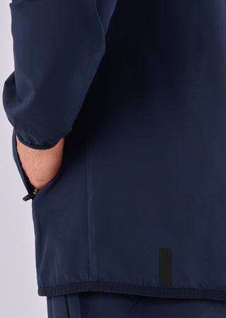 Men's Zip Through Jacket Dark Navy