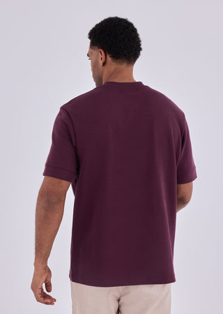 Men's Relaxed Tee Purple Fig