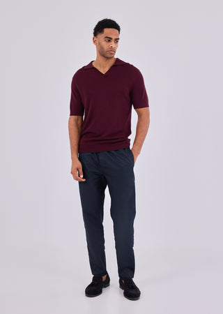 Men's Polo Purple Fig